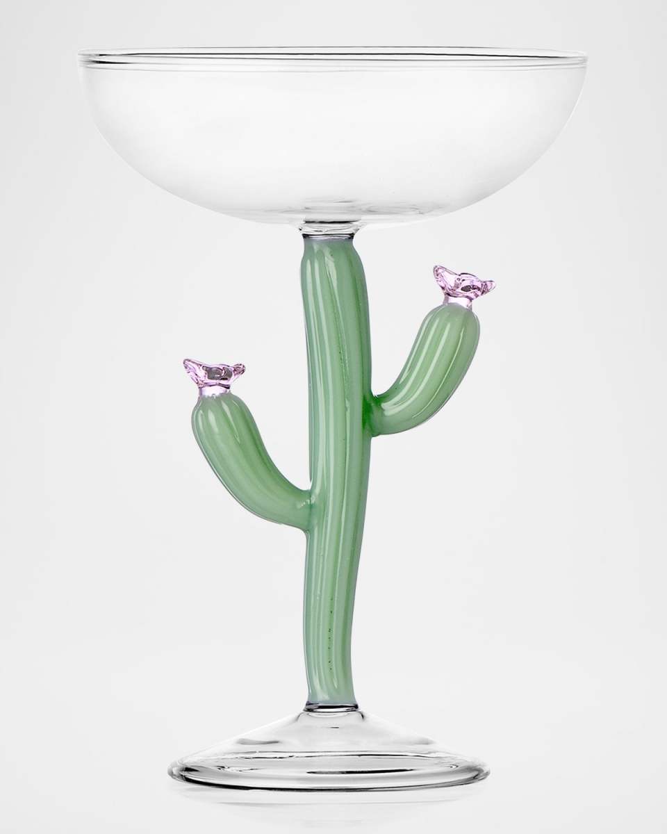 Desert Plants Cactus Champagne Bowl